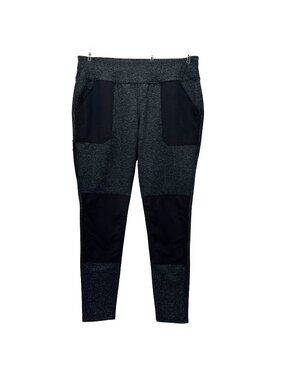 Carhartt Womens Large Leggings Force Fitted Midweight Heather Double Knee